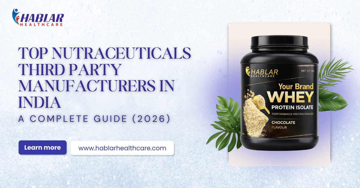 top nutraceuticals third party manufacturers in india