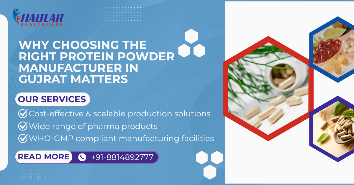 best protein powder manufacturers in Gujarat