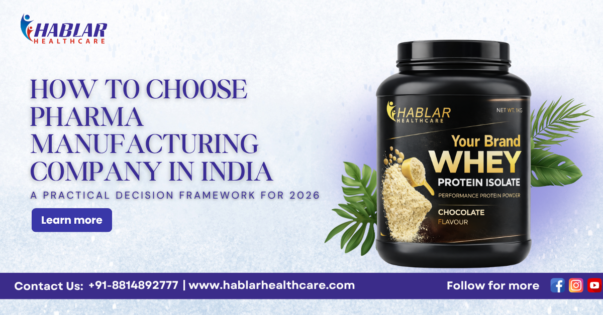 pharma manufacturing company in India