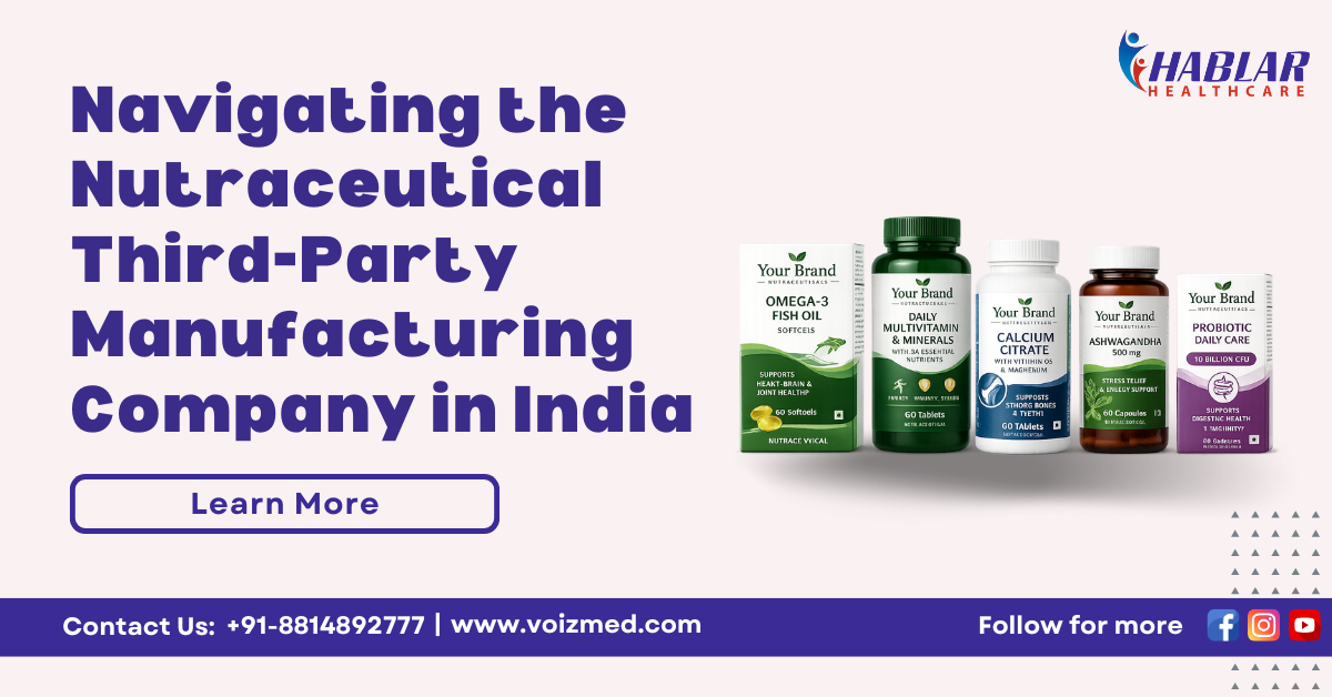 nutraceutical third-party manufacturing company