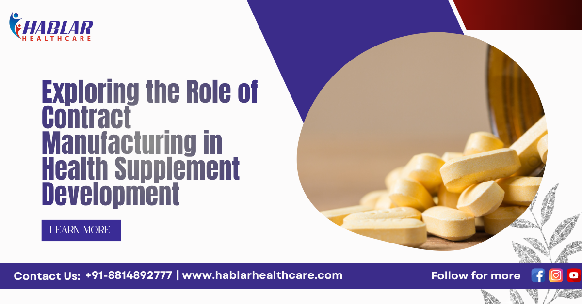 contract manufacturing for health supplements