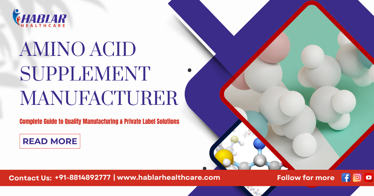 amino acid formulation manufacturer