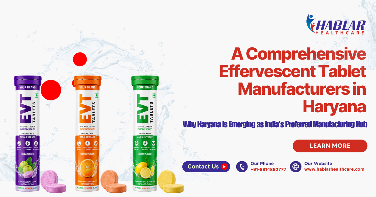 effervescent tablet manufacturers in Haryana
