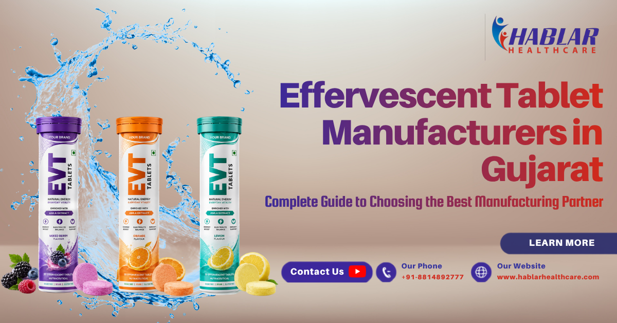 effervescent tablet manufacturers in Gujarat