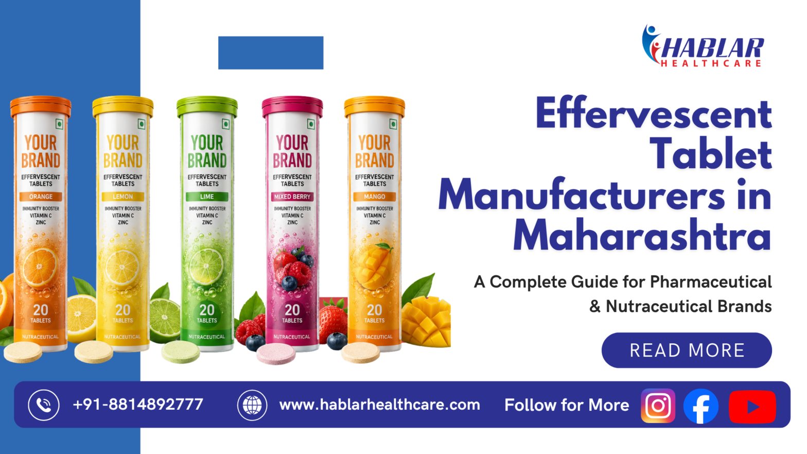 effervescent tablet manufacturers in Maharashtra