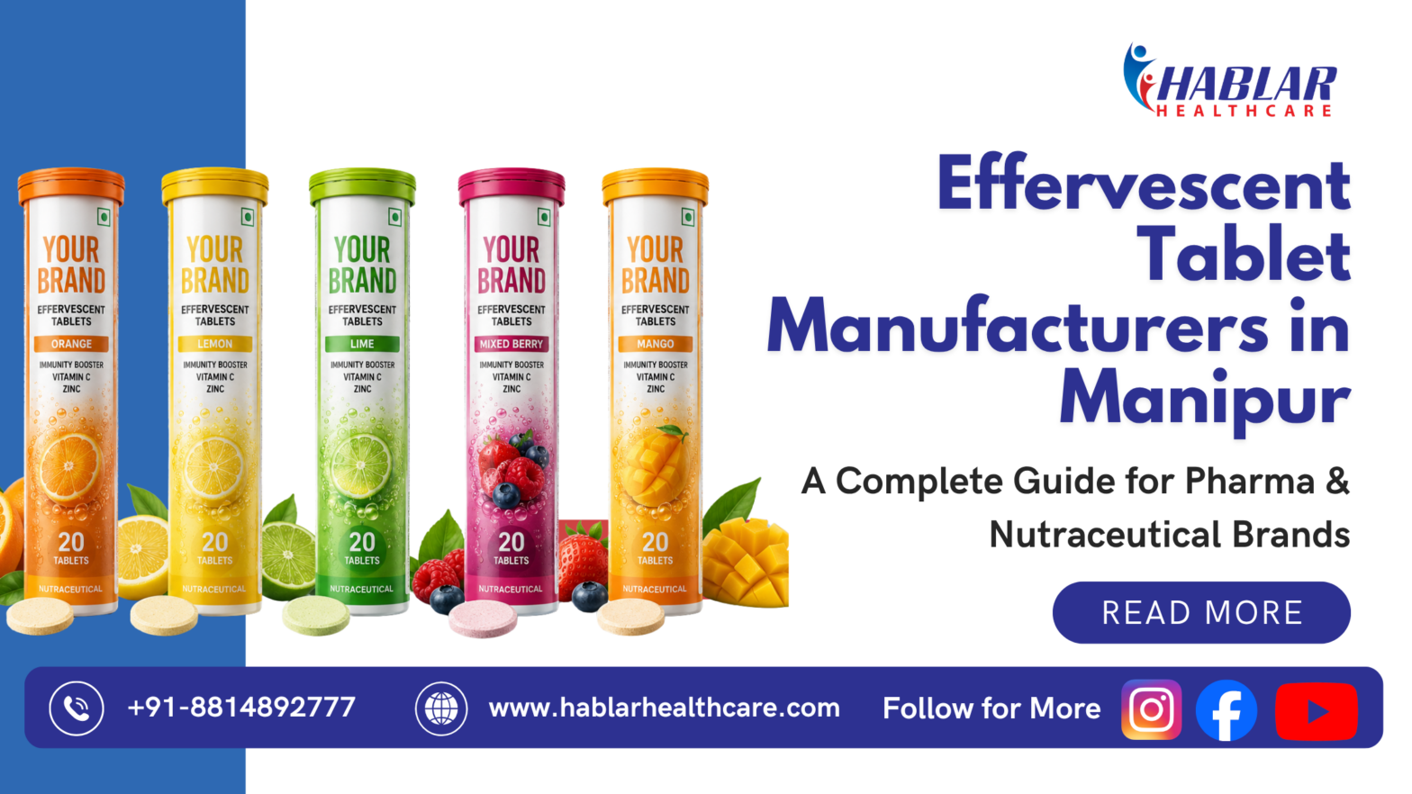 effervescent tablet manufacturers in Manipur