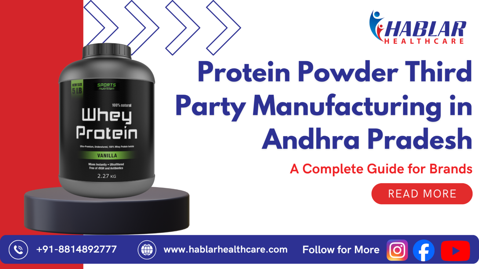 protein powder third party manufacturing in Andhra Pradesh