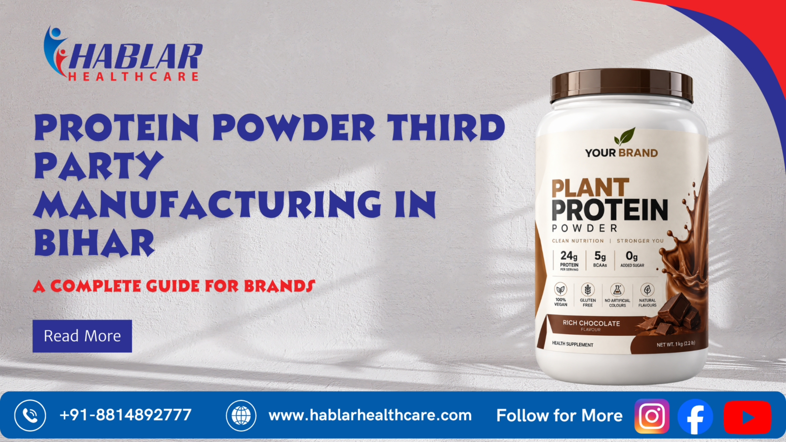 protein powder third party manufacturing in Bihar
