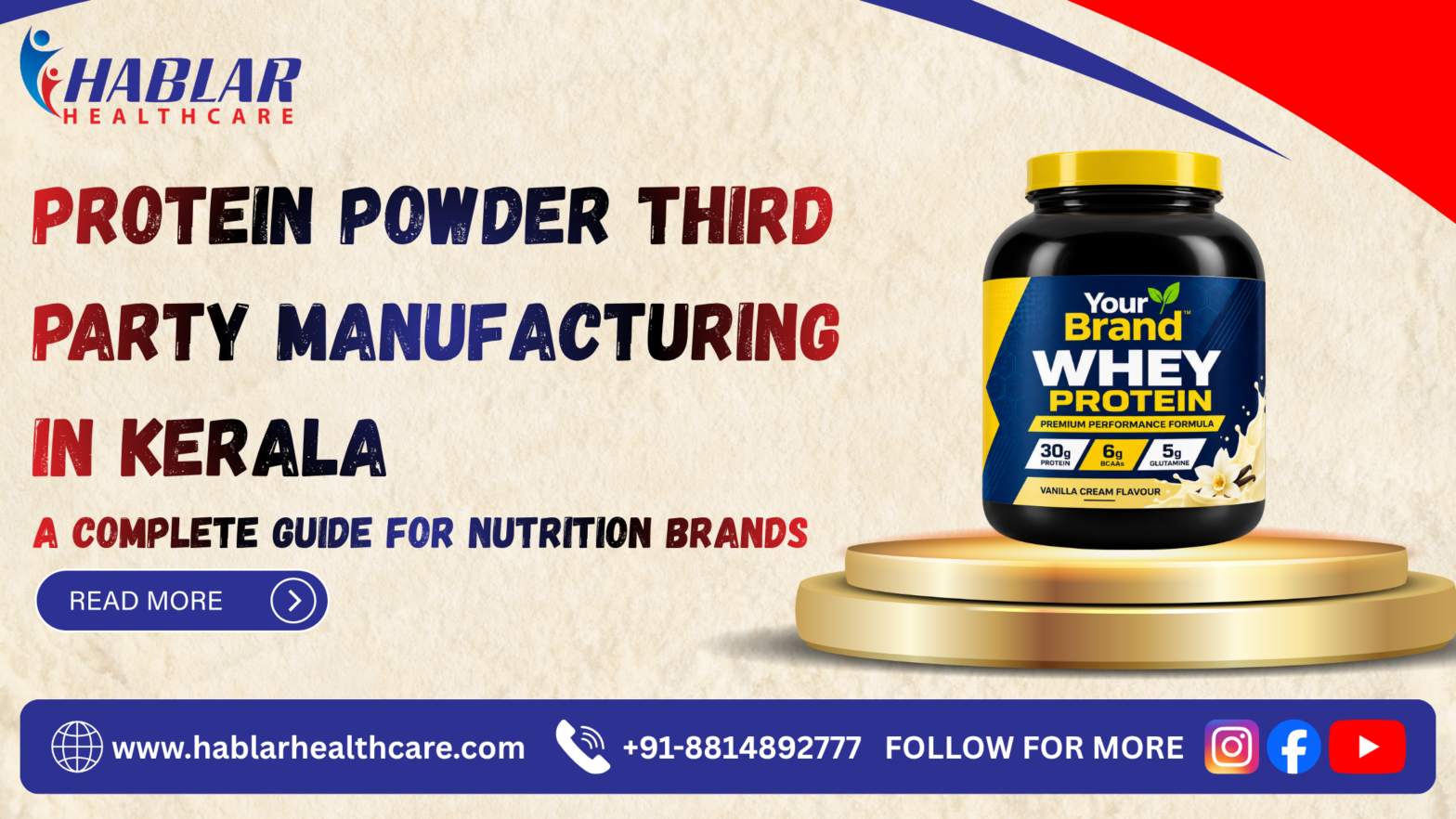 protein powder third party manufacturing in Kerala