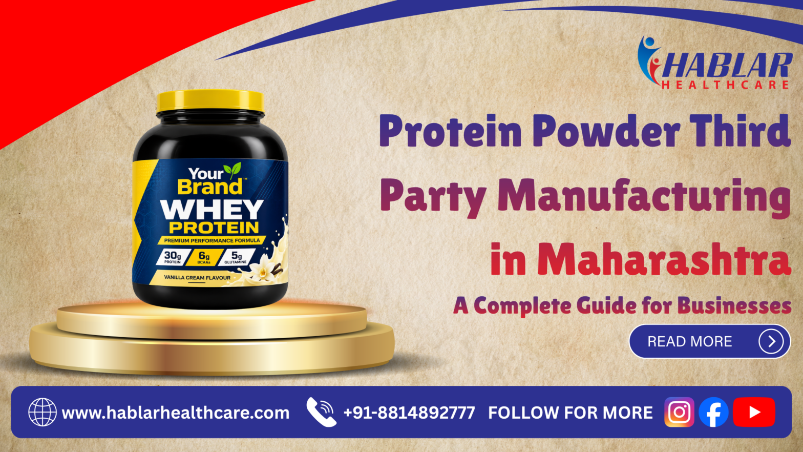 protein powder third party manufacturing in Maharashtra
