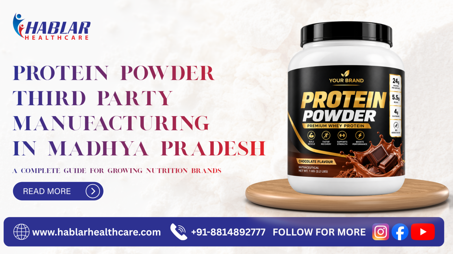Protein Powder Third Party Manufacturing in Manipur