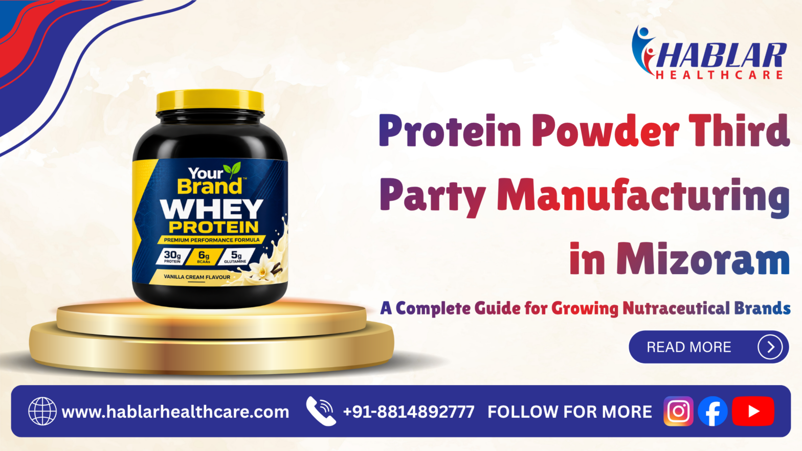 Protein Powder Third Party Manufacturing in Mizoram