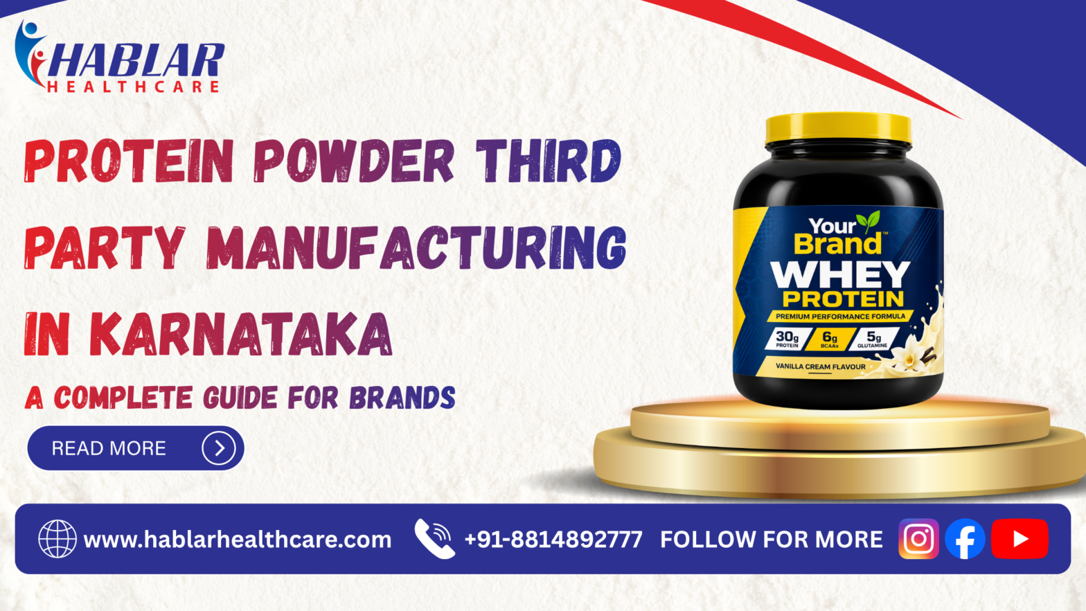 protein powder third party manufacturing in Karnataka